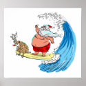 saNtA aNd RuDoLf posters