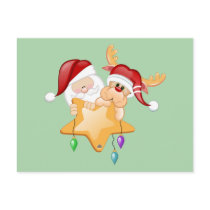 Santa and Rudy Star