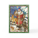 SANTA & ANIMAL FRIENDS cards