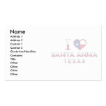Santa Anna, Texas Business Card