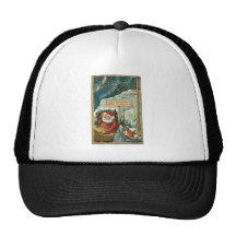 Santa at the North Pole Trucker Hats