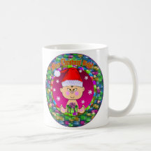 Santa Baby Asian Mugs