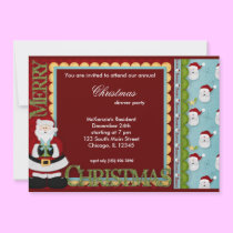 Santa Baby invitations