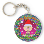 Santa Baby Keychain