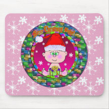 Santa Baby Mousepad