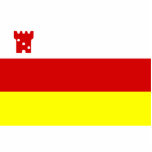 Santa Barbara, California, United States flag Cut Outs
