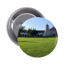 Santa Barbara Mission Button