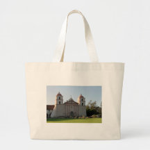 Santa Barbara Mission Tote Bags