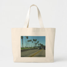 Santa Barbara Palmtrees Road Bag