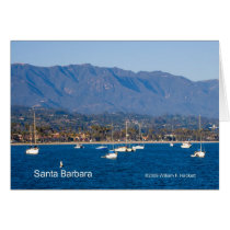 Santa Barbara Sailboats Products, California Greeting Cards