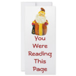 Santa Bookmark Template rack cards