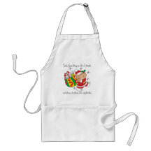 Santa Bring Me Lots of Presents & Take My Brother Aprons