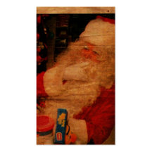 SANTA CARD BUSINESS CARD