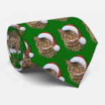 Santa Cat ties