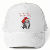 Santa Cat - You better not pout!