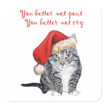 Santa Cat - You better not pout!