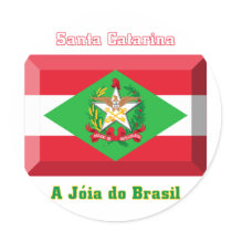 Santa Catarina Flag Gem