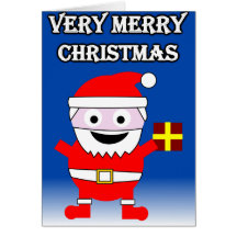 Santa Christmas Card