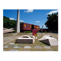 Santa Clara, Cuba. The derailed train 3 Postcard