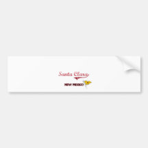 Santa Clara New Mexico City Classic Bumper Sticker