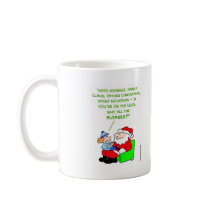 santa claus aliases coffee mugs