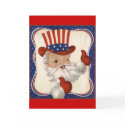 Santa Claus as Uncle Sam cards