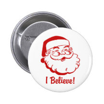 Santa Claus Button