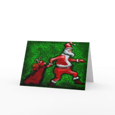 Santa Claus Cards by FunGraphix