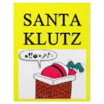 SANTA claus christmas joke flyers