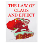 SANTA claus christmas joke flyers