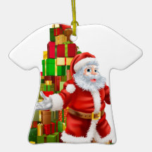Santa Claus Christmas Tree Gifts Christmas Ornaments