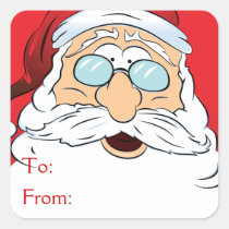 Santa Claus Close-up stickers
