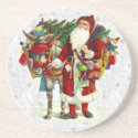 Santa Claus & Donkey coasters