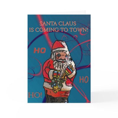 Santa Claus greeting card by laly_sb