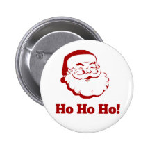 Santa Claus - Ho Ho Ho! Button