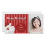 SANTA CLAUS Holiday Christmas Photo Card photo cards