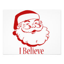 Santa Claus. I Believe. Invite