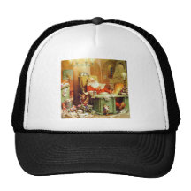 Santa Claus Making His List, Checking It Twice Hat