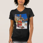 SANTA CLAUS & MRS. CLAUS AT THE NORTH POLE TEE SHIRT