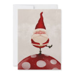 Santa Claus on fungus invitations