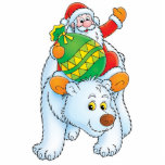 Santa Claus Ornament photo sculptures