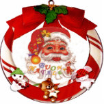 Santa Claus Ornament photo sculptures