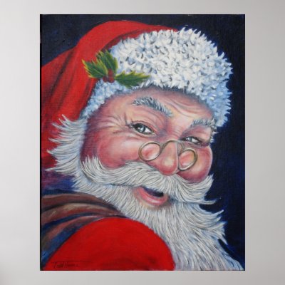 Santa Claus Posters by TooLittleTime