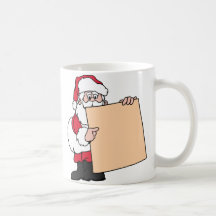 Santa Claus Sign Mugs