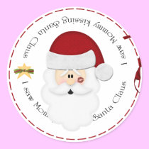Santa Claus stickers