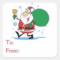 Santa Claus stickers