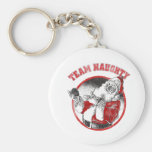 Santa Claus - Team Naughty Keychain