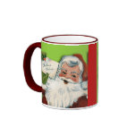 Santa Claus Travel or Coffee Mugs, Steins