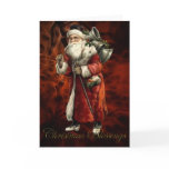 Santa Claus Vintage Father Christmas Card