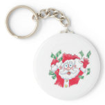 Santa Clause giving money away